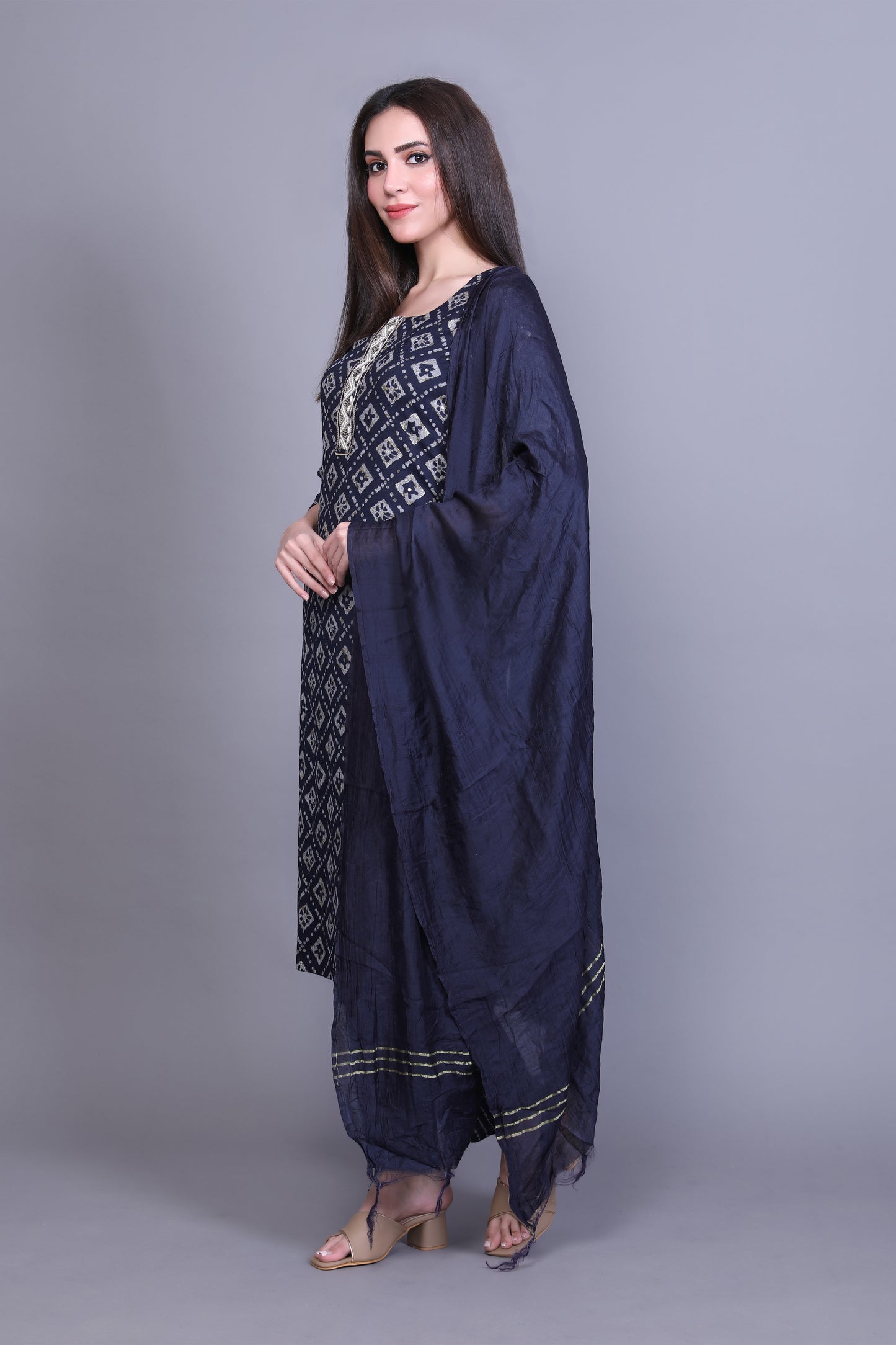 Elegant  Straight Kurta Set