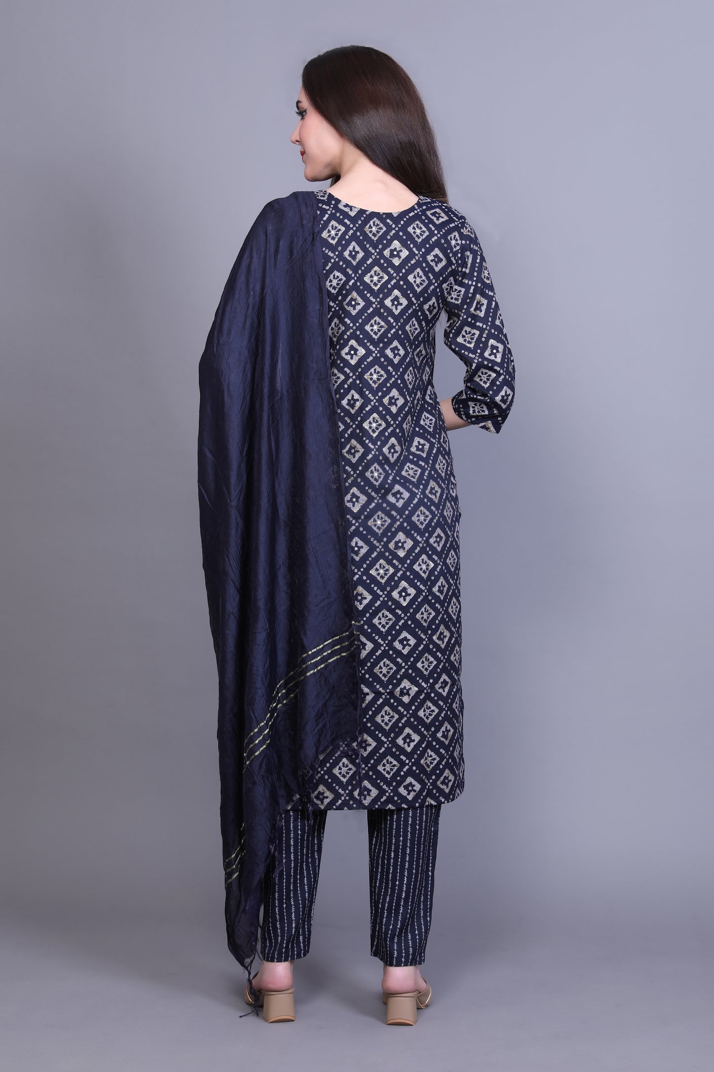 Elegant  Straight Kurta Set