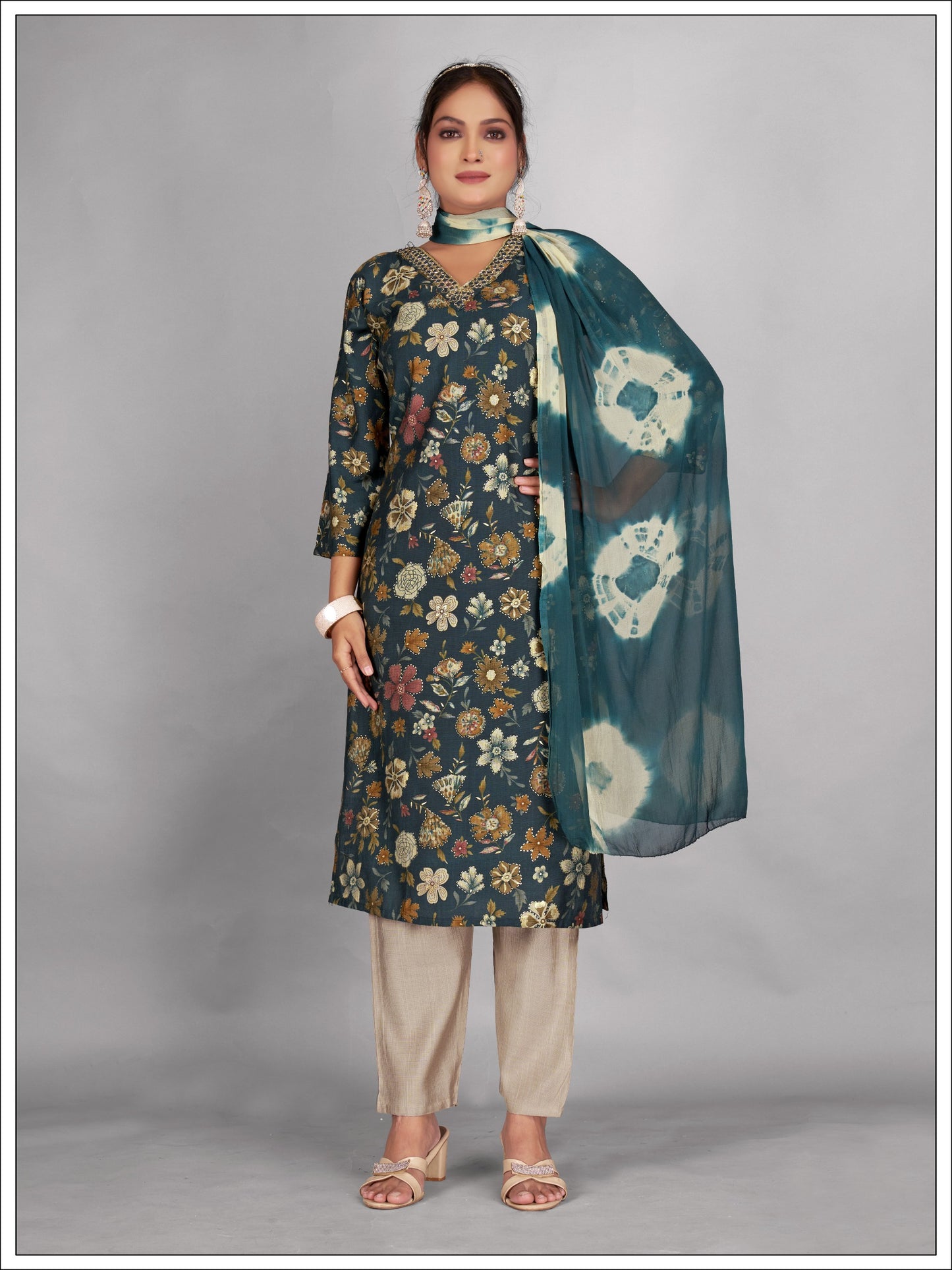 Modern Ethnic Wear Kurti Set