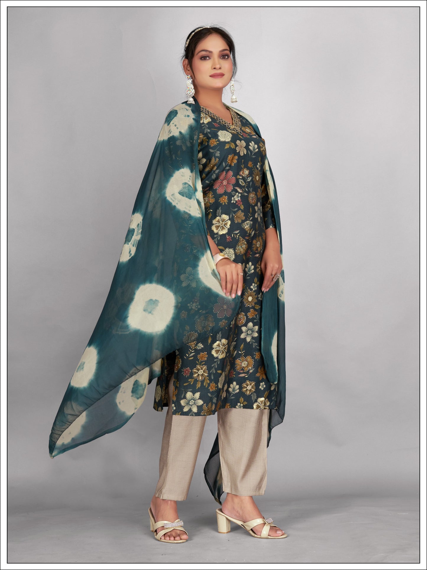 Modern Ethnic Wear Kurti Set