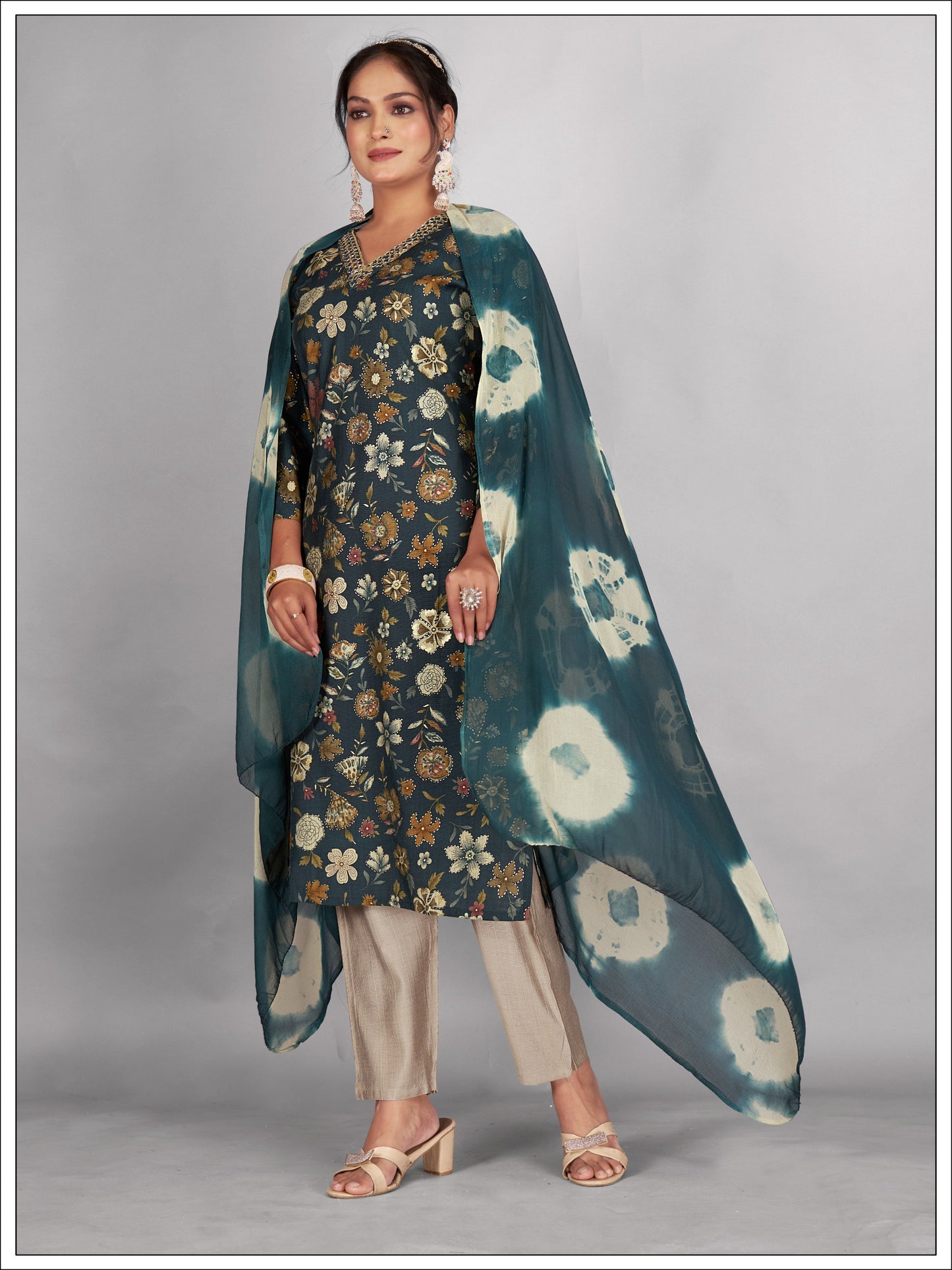 Modern Ethnic Wear Kurti Set