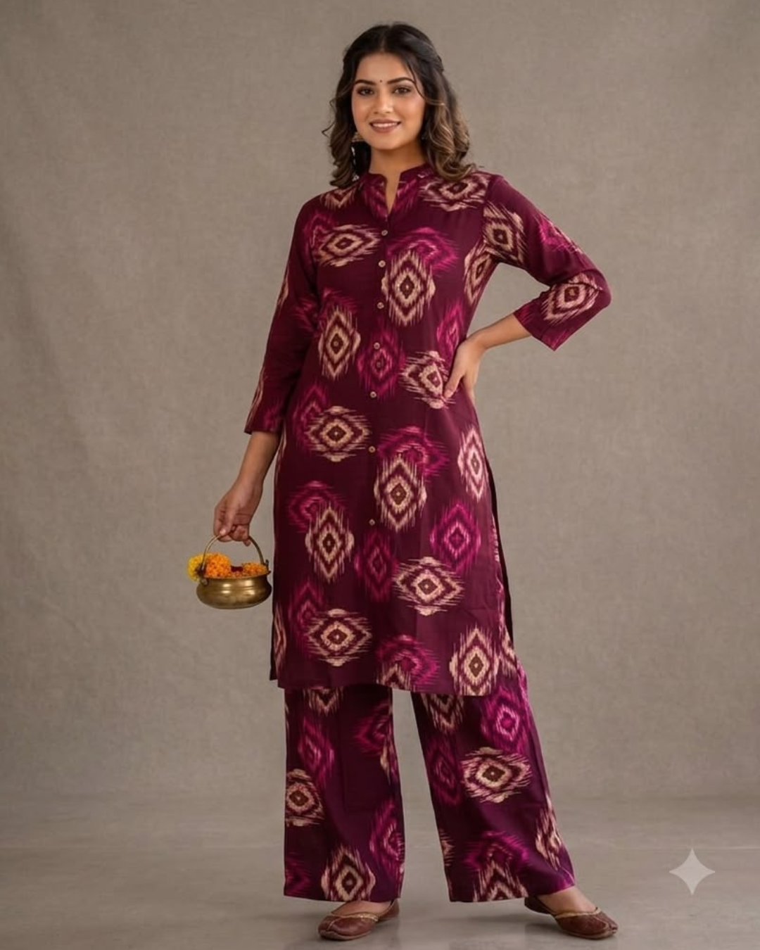 Heavy rayon Top & bottom