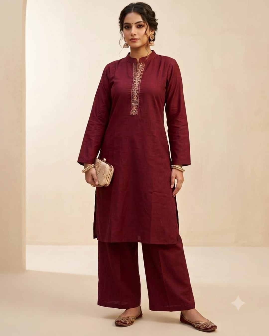 Plan Vatican Kurthi set