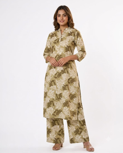 Trishe Floral Kurta Set
