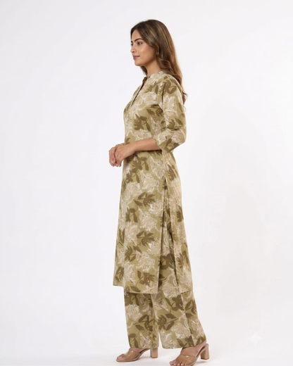 Trishe Floral Kurta Set