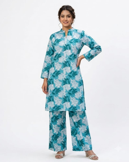 Trishe Floral Kurta Set