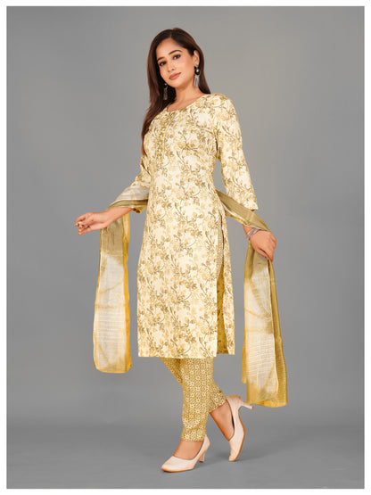 Premium Kurti Pant Dupatta Set